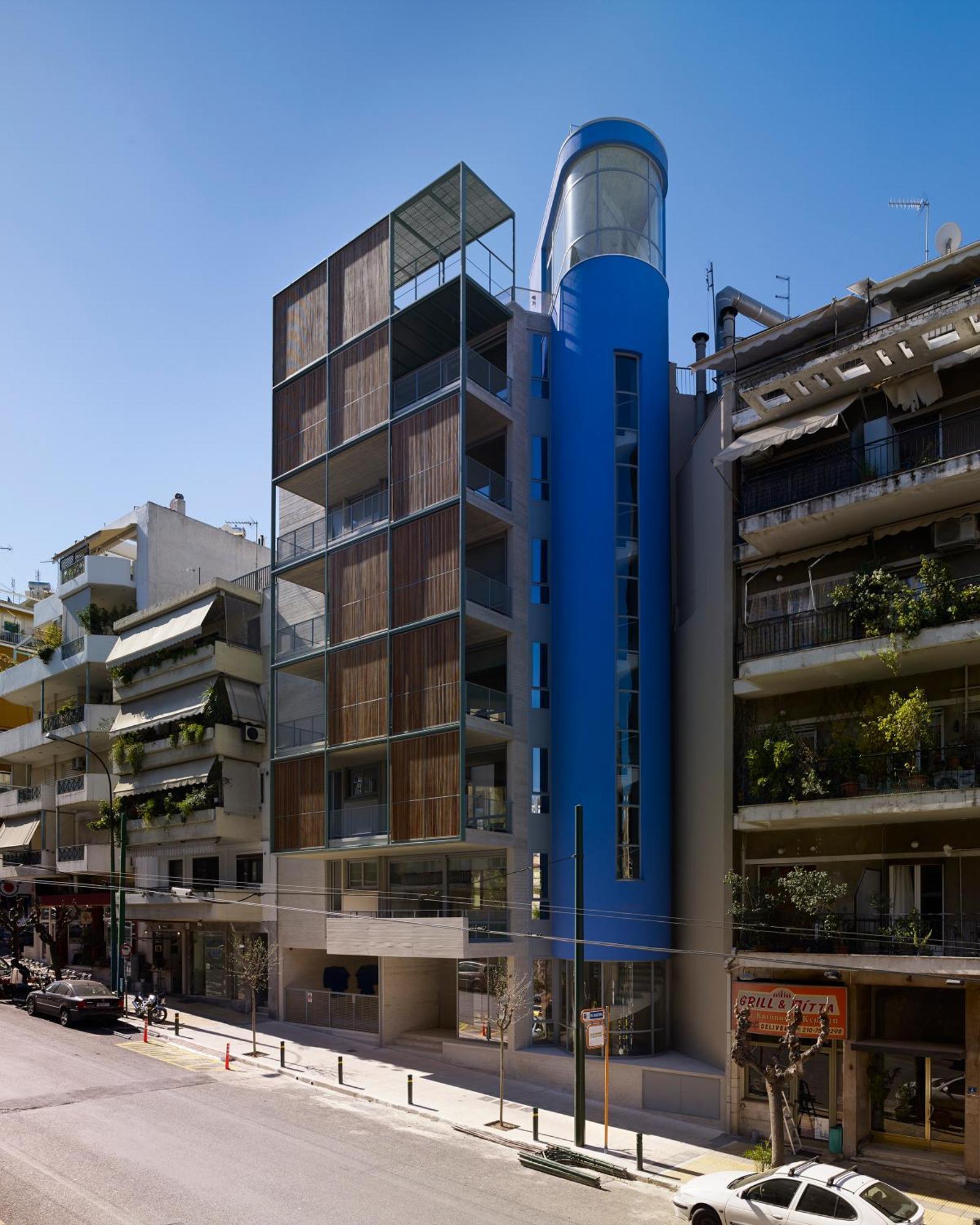 Athens Bluebuilding Apartment Exterior photo