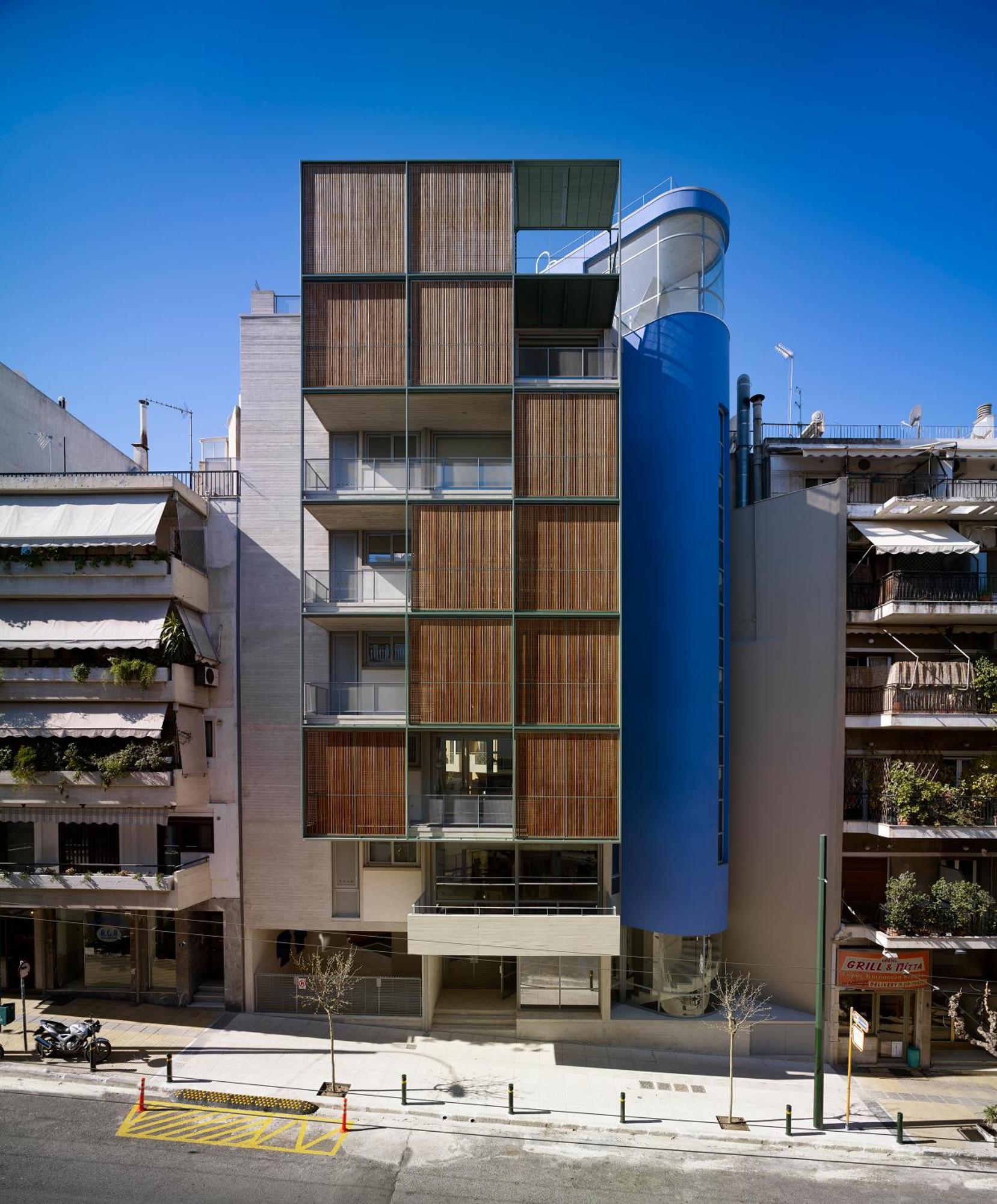 Athens Bluebuilding Apartment Exterior photo